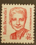 Stamps : America : United_States :  ruth benedict