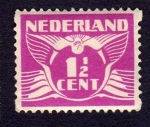 Sellos de Europa - Holanda -  nederland 1 1/2cent