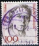Stamps Germany -  Scott  1484  Therese Giehse (3)