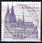 Stamps Germany -  Scott  2232  UNESCO catedral ce Colonia-2003