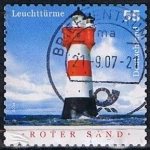 Stamps Germany -  Scott  2291  Faros (Roter Sand) (4)