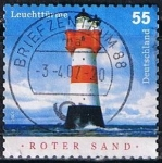 Sellos de Europa - Alemania -  Scott  2291  Faros (Roter Sand) (6)