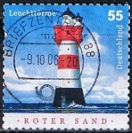 Stamps Germany -  Scott  2291  Faros (Roter Sand) (9)