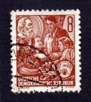 Stamps Germany -  DEUTSCHE DEMOKRATISCHE REPUBLIK