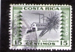 Stamps Costa Rica -  INDUSTRIAS NACIONALES
