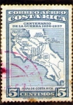 Stamps Costa Rica -  CENTENRIO DE LA GUERRA 1856-1857