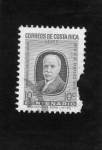 Stamps America - Costa Rica -  CENTENARIO DEL NACIMIENTO DE DON RICARDO JIMENEZ OREAMUNO