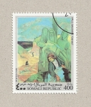 Stamps Somalia -  Calvario de Gauguin