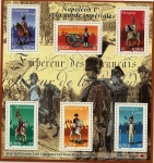 Sellos de Europa - Francia -  Napoleón 1º  y la guardia Imperial - HB con donativo a la Cruz Roja Francesa