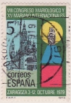 Stamps : Europe : Spain :  VIII Congreso Mariologico y XV Mariano Internacionales