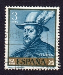 Stamps : Europe : Spain :  FELIPE II (RUBENS)