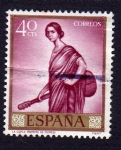 Sellos de Europa - Espaa -  LA COPLA (ROMERO DE TORRES)