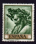 Stamps Spain -  TRIUNFO DE BACO (RIBERA)