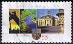 Stamps Germany -  Scott  2428  Admision de Saarland en la Republica Federal (10)