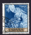 Stamps Spain -  ENTIERRO DEL CONDE ORGAZ (GRECO)