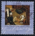 Stamps Germany -  Scott  2473  Pintor Carl Spitzweg 1808-85 (2)