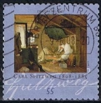 Stamps Germany -  Scott  2473  Pintor Carl Spitzweg 1808-85 (8)