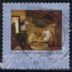Stamps Germany -  Scott  2473  Pintor Carl Spitzweg 1808-85 (9)