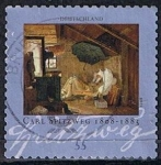 Stamps Germany -  Scott  2473  Pintor Carl Spitzweg 1808-85 (11)