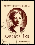 Stamps Sweden -  KERSTIN HESSELGREN