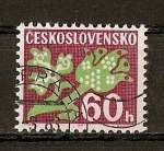 Sellos de Europa - Checoslovaquia -  Sellos Tasa.
