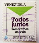 Stamps Venezuela -  20  años de la Fundación Banco de Venezuela