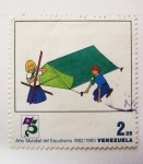 Stamps Venezuela -  Año Mundial del Escultismo