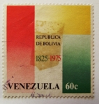 Stamps Venezuela -  Homenaje a Bolivia 