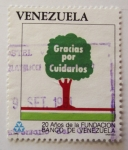 Stamps Venezuela -  20  años de la Fundación Banco de Venezuela