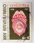 Stamps : America : Venezuela :  XXV Aniversario Cuerpo Técnico De Policía Judicial