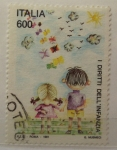 Stamps Italy -  Los Derechos de los Niños
