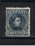 Stamps Spain -  Edifil  244   Alfonso  XIII. Tipo Cadete  