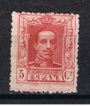 Stamps Spain -  Edifil  311  Alfonso XIII. Tipo Vaquer.  