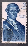 Stamps : Europe : Spain :  JOSÉ DE GALVEZ