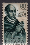 Stamps Spain -  ARZº Sº TORIBIO DE MOGROVEJO