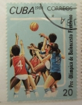 Sellos de America - Cuba -  Pre Olímpica de Baloncesto Femenino