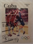 Stamps Cuba -  Juegos Olímpicos Los Angeles 84