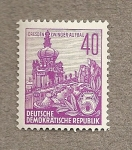 Stamps Germany -  Reconstrucción de Dresden