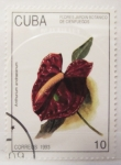 Stamps Cuba -  Flores Jardín Botánico de Cienfuegos 