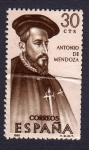 Stamps Spain -  ANTONIO DE MENDOZA