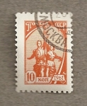 Stamps Russia -  Abanderados