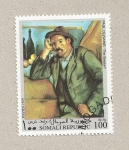 Stamps Somalia -  El fumador