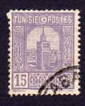 Sellos de Africa - T�nez -  MEZQUITA 