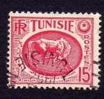 Stamps Tunisia -  INTAILLE-MUSÉE DE CARTHAGE