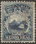 Sellos del Mundo : America : Costa_Rica : Medio Real 1863