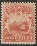 Stamps : America : Costa_Rica :  Dos Reales SC # 2