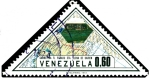 Stamps : America : Venezuela :  MAPA CARRETERA EL DORADO, STA ELENA DE UAIREN