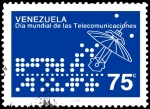 Sellos de America - Venezuela -  DÍA MUNDIAL DE LAS TELECOMUNICACIONES