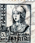 Stamps : Europe : Spain :  Isabel la catolica