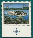 Sellos del Mundo : Europa : Yugoslavia : Protección de la Naturaleza - Isla Mljet (Meleda) en Croacia